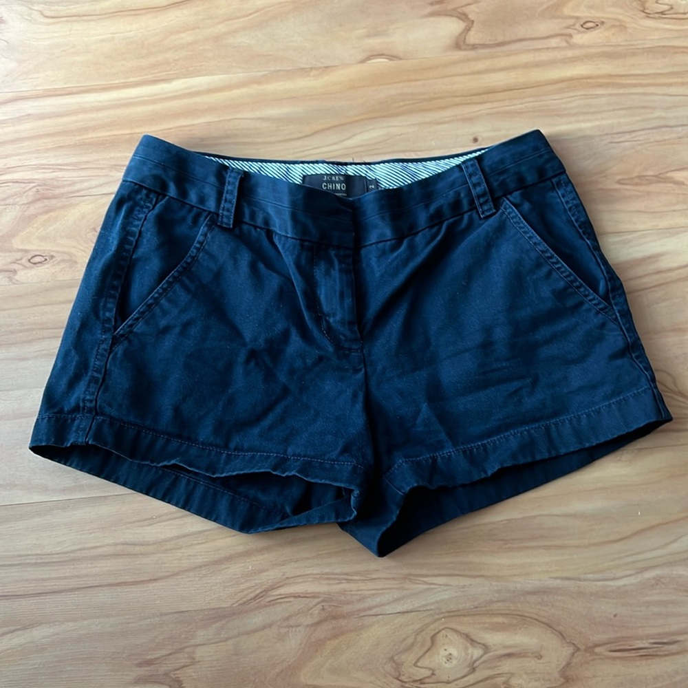 J. Crew Navy Chino Shorts